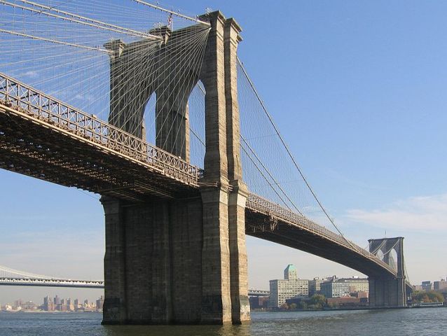 Бруклинский мост в Нью-Йорке (Brooklyn Bridge)