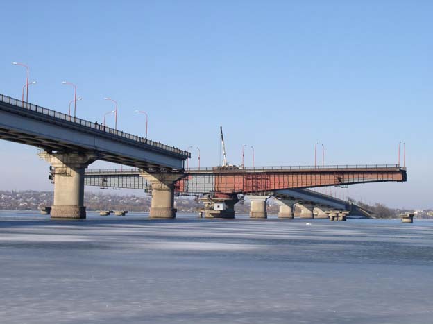 Варваровский разводной мост в Николаеве